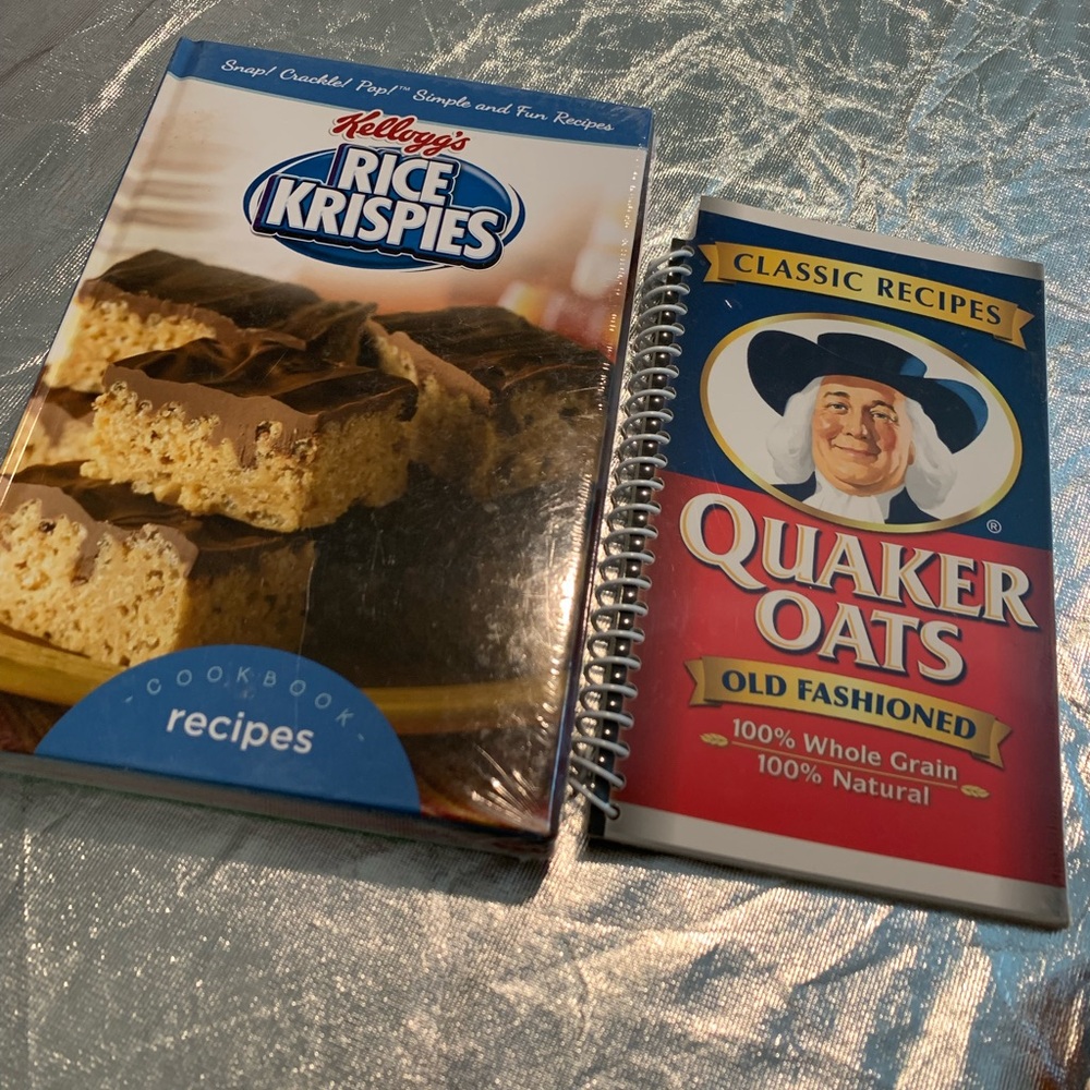Vintage Books unopened  Kellogg’s and Quacker Oats